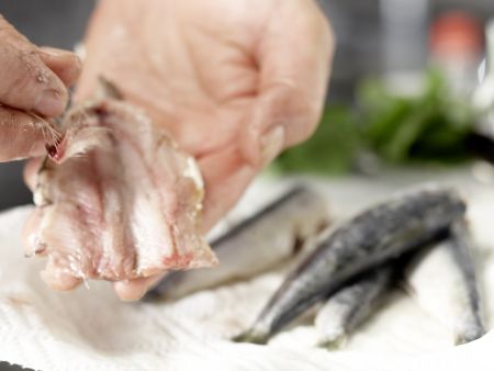 Gegrillte Sardinen Zubereitung Schritt 5 Gegrillte Sardinen Zubereitung Schritt 5