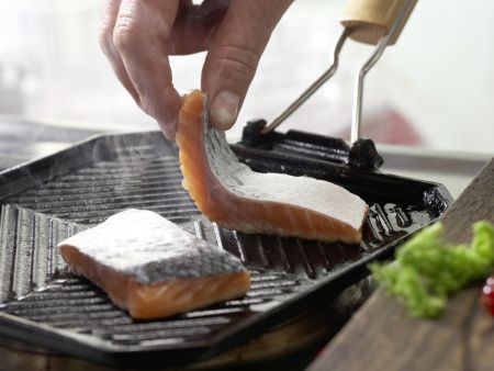 Gegrillter Lachs mit Fenchel Zubereitung Schritt 3 Gegrillter Lachs mit Fenchel Zubereitung Schritt 3