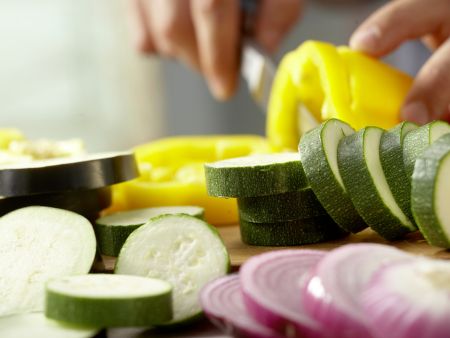 Gegrilltes Gemüse Zubereitung Schritt 1 Gegrilltes Gemüse Zubereitung Schritt 1