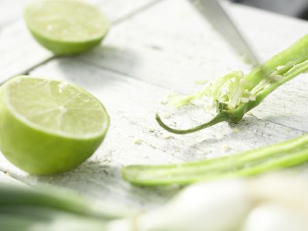 Gegrilltes Melonen-Relish Zubereitung Schritt 2 Gegrilltes Melonen-Relish Zubereitung Schritt 2
