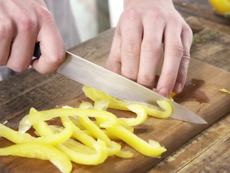 Gemüse-Omelett Zubereitung Schritt 2 Gemüse-Omelett Zubereitung Schritt 2