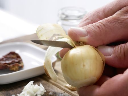 Gemüse-Relish auf Sellerie Zubereitung Schritt 4 Gemüse-Relish auf Sellerie Zubereitung Schritt 4