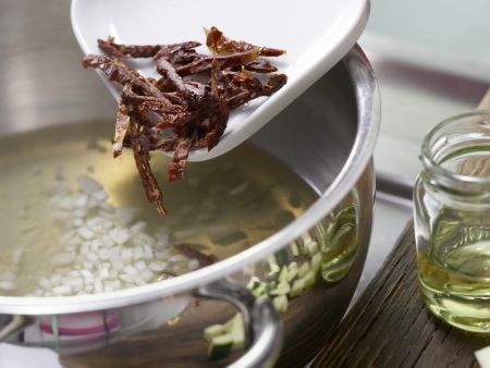 Gemüse-Relish auf Sellerie Zubereitung Schritt 8 Gemüse-Relish auf Sellerie Zubereitung Schritt 8