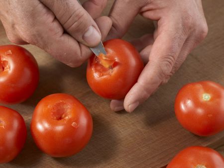 Geschmorte Makrele mit Paprika Zubereitung Schritt 3 Geschmorte Makrele mit Paprika Zubereitung Schritt 3