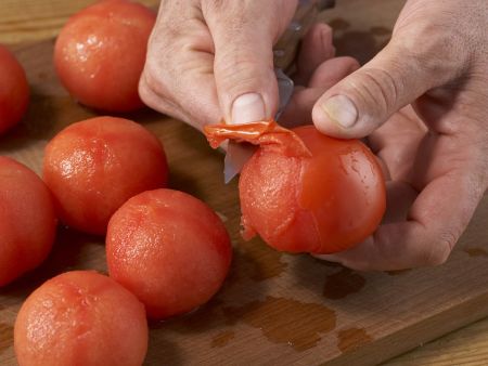 Geschmorte Makrele mit Paprika Zubereitung Schritt 4 Geschmorte Makrele mit Paprika Zubereitung Schritt 4