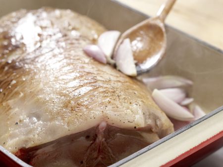 Geschmorter Wildschweinrücken Zubereitung Schritt 5 Geschmorter Wildschweinrücken Zubereitung Schritt 5