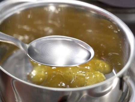 Glasierter Pfirsichkuchen Zubereitung Schritt 7 Glasierter Pfirsichkuchen Zubereitung Schritt 7