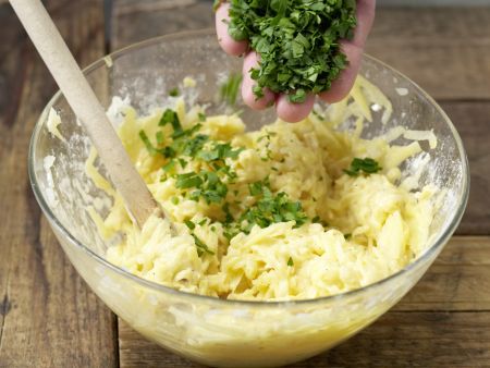Glasierter Spargel mit Kartoffelwaffeln Zubereitung Schritt 6 Glasierter Spargel mit Kartoffelwaffeln Zubereitung Schritt 6