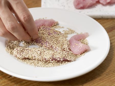 Glasnudelsalat mit Putenfilet Zubereitung Schritt 9 Glasnudelsalat mit Putenfilet Zubereitung Schritt 9