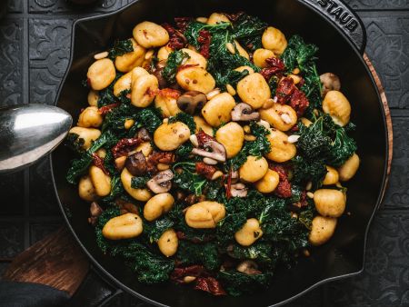 Gnocchi-Grünkohl-Pfanne