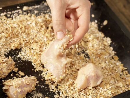 Goldnuggets im Flockenmantel Zubereitung Schritt 5 Goldnuggets im Flockenmantel Zubereitung Schritt 5