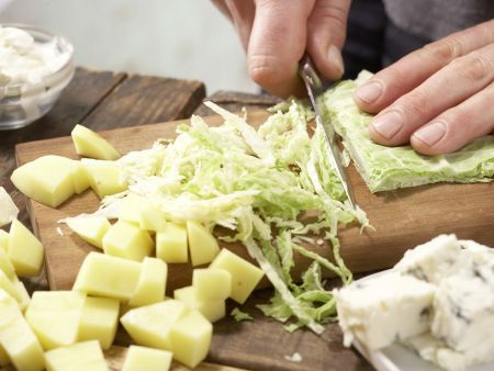 Gorgonzola-Pasta Zubereitung Schritt 1 Gorgonzola-Pasta Zubereitung Schritt 1