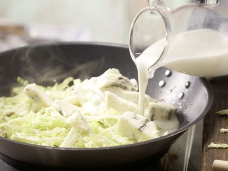 Gorgonzola-Pasta Zubereitung Schritt 5 Gorgonzola-Pasta Zubereitung Schritt 5