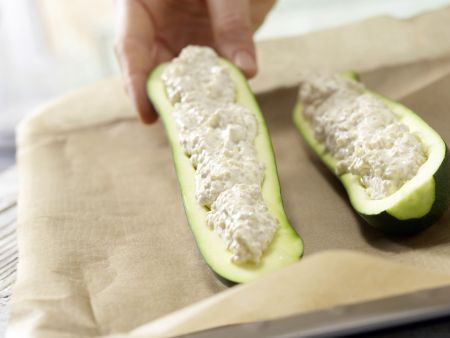 Gratinierte Zucchini Zubereitung Schritt 4 Gratinierte Zucchini Zubereitung Schritt 4