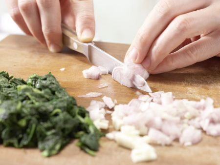 Grüne Gemüse-Pasta Zubereitung Schritt 2 Grüne Gemüse-Pasta Zubereitung Schritt 2