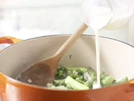 Grüne Gemüse-Pasta Zubereitung Schritt 6 Grüne Gemüse-Pasta Zubereitung Schritt 6
