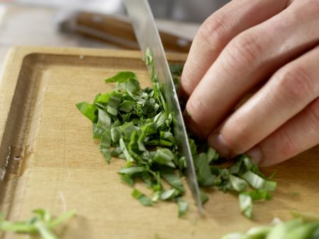 Grüne Kartoffelpfanne Zubereitung Schritt 7 Grüne Kartoffelpfanne Zubereitung Schritt 7