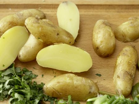 Grüne Kartoffelpfanne Zubereitung Schritt 8 Grüne Kartoffelpfanne Zubereitung Schritt 8