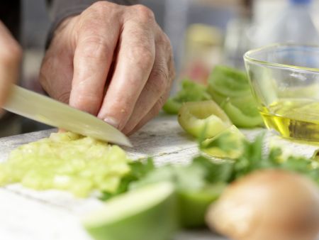 Grüne Tomaten-Salsa Zubereitung Schritt 5 Grüne Tomaten-Salsa Zubereitung Schritt 5