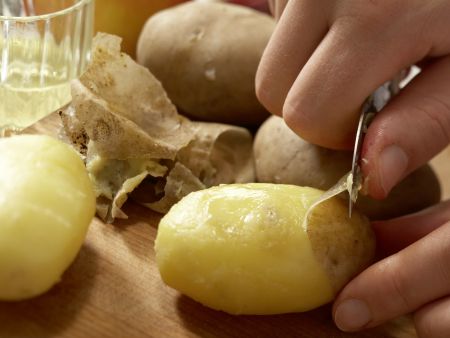 Grüner Kartoffelsalat Zubereitung Schritt 1 Grüner Kartoffelsalat Zubereitung Schritt 1