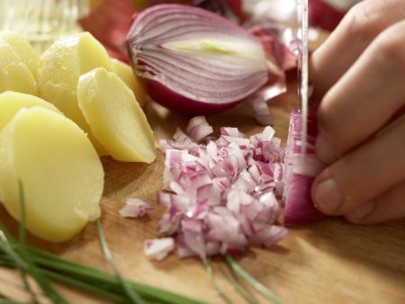 Grüner Kartoffelsalat Zubereitung Schritt 2 Grüner Kartoffelsalat Zubereitung Schritt 2