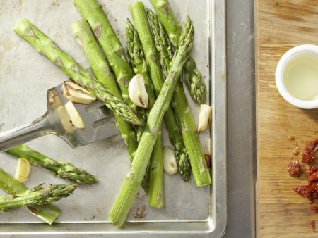 Grüner Spargel mit Kalbssteak Zubereitung Schritt 5 Grüner Spargel mit Kalbssteak Zubereitung Schritt 5