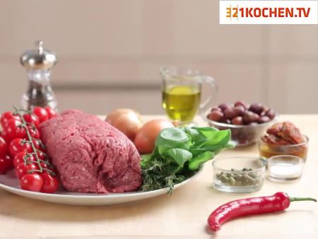 Einfacher Hackbraten