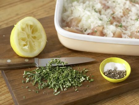 Hähnchen-Gemüse-Spieße Zubereitung Schritt 3 Hähnchen-Gemüse-Spieße Zubereitung Schritt 3