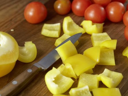Hähnchen-Gemüse-Spieße Zubereitung Schritt 8 Hähnchen-Gemüse-Spieße Zubereitung Schritt 8