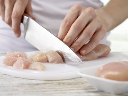 Hähnchen-Pasta Zubereitung Schritt 6 Hähnchen-Pasta Zubereitung Schritt 6