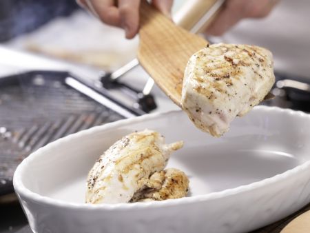 Hähnchenbrust mit Spargel Zubereitung Schritt 2 Hähnchenbrust mit Spargel Zubereitung Schritt 2