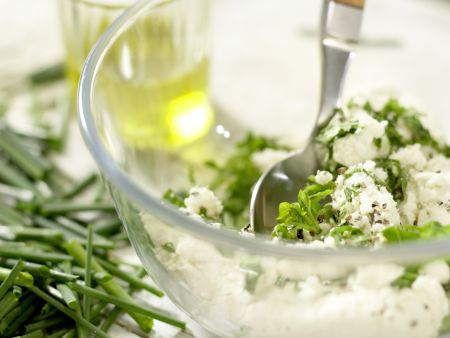 Hähnchenbrust mit Ziegenkäse Zubereitung Schritt 3 Hähnchenbrust mit Ziegenkäse Zubereitung Schritt 3