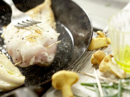 Hähnchenbrust mit Ziegenkäse Zubereitung Schritt 8 Hähnchenbrust mit Ziegenkäse Zubereitung Schritt 8