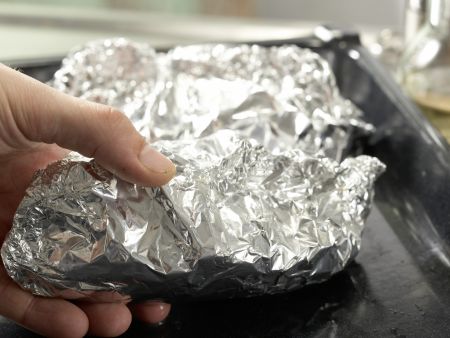 Hähnchenfilet aus der Folie Zubereitung Schritt 10 Hähnchenfilet aus der Folie Zubereitung Schritt 10