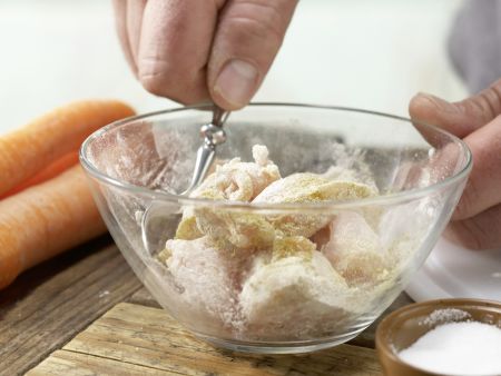 Häschens Hähnchen-Curry Zubereitung Schritt 2 Häschens Hähnchen-Curry Zubereitung Schritt 2