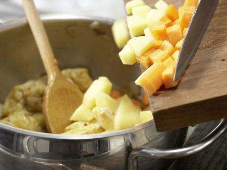 Häschens Hähnchen-Curry Zubereitung Schritt 6 Häschens Hähnchen-Curry Zubereitung Schritt 6