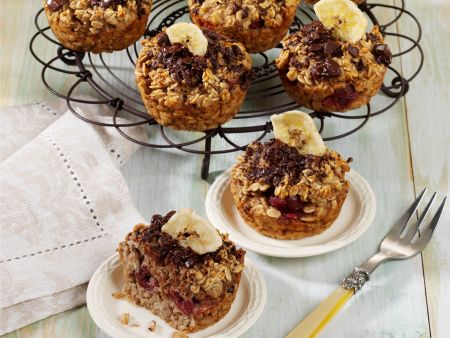 Hafer-Bananen-Muffins