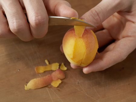 Haferbrei mit Aprikose Zubereitung Schritt 1 Haferbrei mit Aprikose Zubereitung Schritt 1