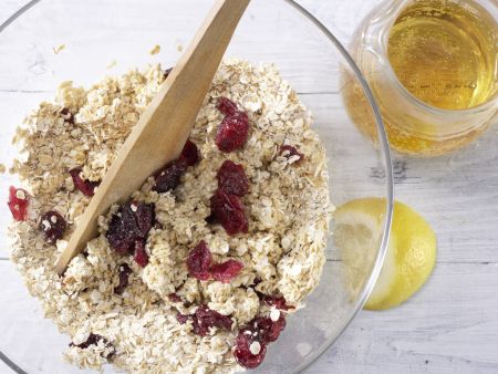 Haferflocken-Frühstück Zubereitung Schritt 1 Haferflocken-Frühstück Zubereitung Schritt 1
