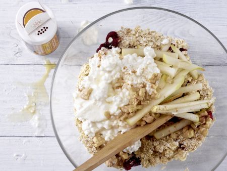 Haferflocken-Frühstück Zubereitung Schritt 5 Haferflocken-Frühstück Zubereitung Schritt 5