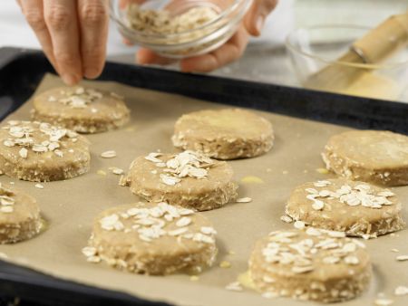 Haferflocken-Scones Zubereitung Schritt 5 Haferflocken-Scones Zubereitung Schritt 5