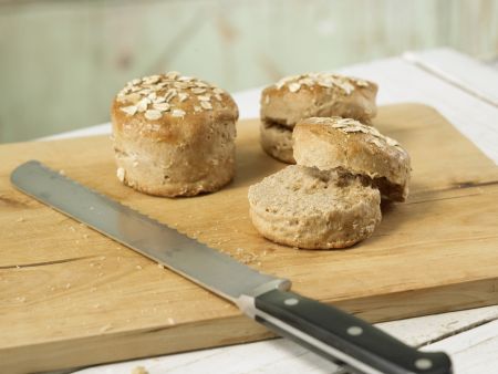 Haferflocken-Scones Zubereitung Schritt 6 Haferflocken-Scones Zubereitung Schritt 6