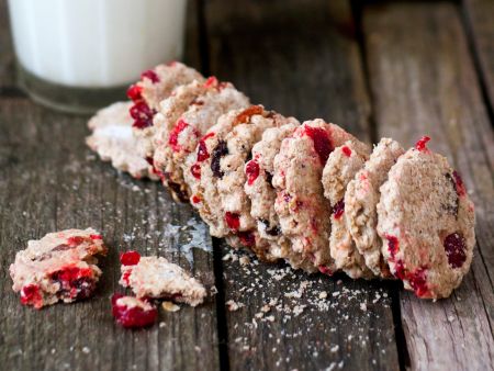 Haferkekse mit Cranberrys