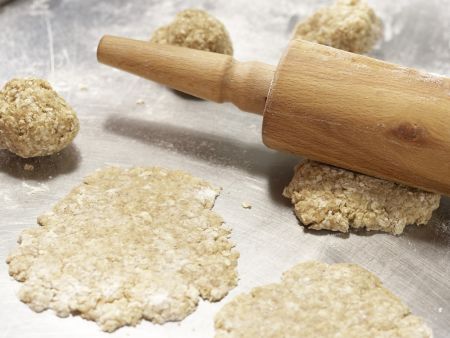Hafertaler mit Erdbeercreme Zubereitung Schritt 3 Hafertaler mit Erdbeercreme Zubereitung Schritt 3