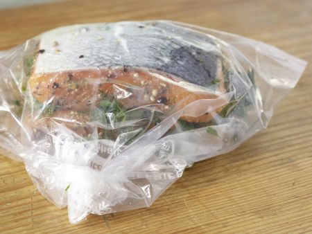 Hausgebeizter Lachs Zubereitung Schritt 5 Hausgebeizter Lachs Zubereitung Schritt 5