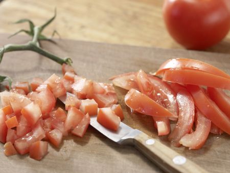 Herzhafte Tarte mit Pilzen Zubereitung Schritt 2 Herzhafte Tarte mit Pilzen Zubereitung Schritt 2