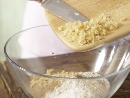 Himbeer-Muffins Zubereitung Schritt 1 Himbeer-Muffins Zubereitung Schritt 1