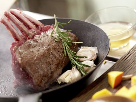 Hirschkarree mit Kürbis Zubereitung Schritt 10 Hirschkarree mit Kürbis Zubereitung Schritt 10