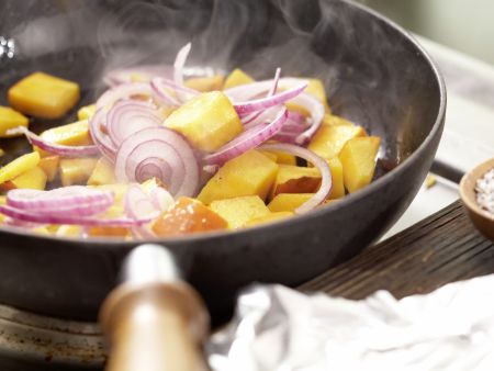 Hirschkarree mit Kürbis Zubereitung Schritt 12 Hirschkarree mit Kürbis Zubereitung Schritt 12