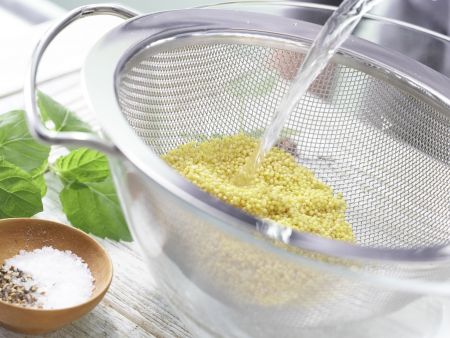 Hirse-Gemüse-Topf Zubereitung Schritt 1 Hirse-Gemüse-Topf Zubereitung Schritt 1